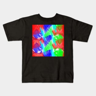 Watercolor splatter pattern, brush strokes Kids T-Shirt